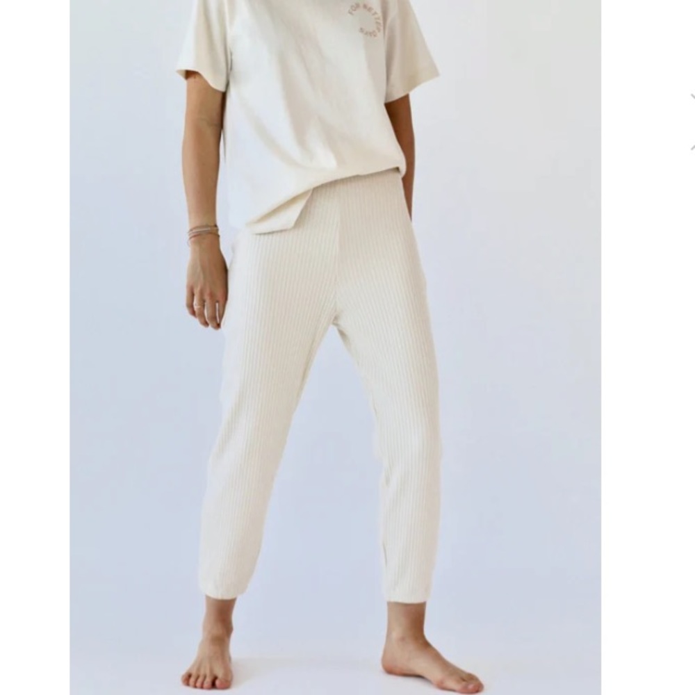 FORDAYS

Re-New Rib Slim Pant S White